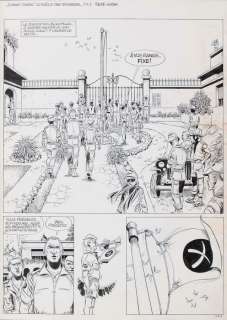 Paape | Johnny Congo, planche n°1 Ã  l’encre de Chine de … | Banque Dessinée