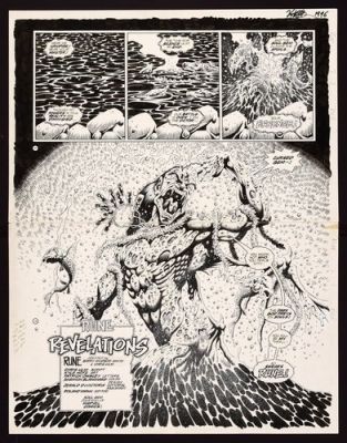Original Art from Curse of Rune #2 (1995) Pages 2-3 by Kyle Hotz | eBay US (Buy It Now)