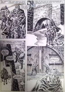 Buscema, John | Original page (p.7)  - Savage Sword of Conan  - (1993) | Catawiki