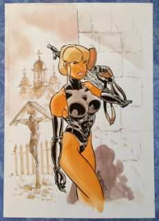 Meynet, Félix - Dessin original couleur - Tatiana K. T2 - Strigoï - (2001) | Catawiki