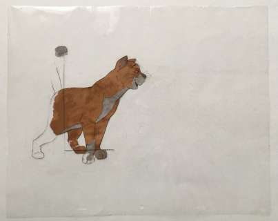 Disney Studios - Original production Cel + O’Maley - The Aristocats - Original Cellulo - (1971) | Catawiki