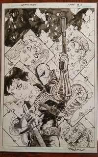 Sandu Florea, Tony Daniel - deathstroke 11 cover