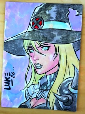 Luke Barrows | Magik Witch Sketchcard 1/1 | Raremarq (Buy It Now)