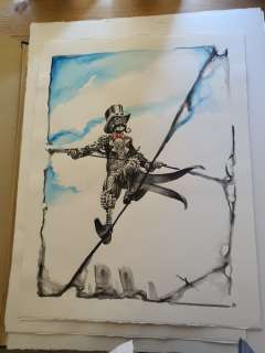 Malnati, Loïc - Dessin original couleur - Les Pantins mécaniques - (2018) | Catawiki