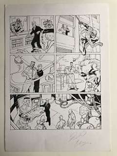 Spider-Man Original art - Tower Of Power - #30 page 4 by Richard Elson (signed) - Loose page - Original art - (2008)