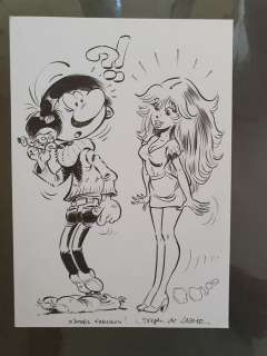 De Lazare, Dragan - Dessin original - Rubine et Gaston - (2019) | Catawiki