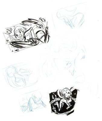 Dave Bullock Hand-Drawn Comic Illustration for Covers n Book DC M30 | eBay US (Buy It Now)