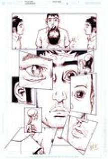 Original Art for Vimanarama Issue 3, Page 1 by Philip Bond