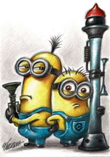 Minions - Original Drawing - Joan Vizcarra - Original Art | Catawiki