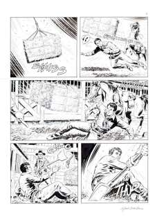 Color Tex n. 16 - Tavola Originale "una trappola per Kit" - Loose page - First edition - (2019) | Catawiki