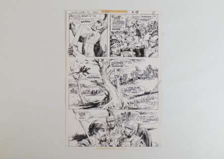 Original DC Comic Book Art- Weird War Tales | Bodnars Auction