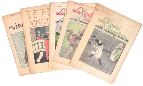 Petit Vingtième | 1935 : n°4, 1936 : n°40, 1937 : n°33 (manque 1 … | Banque Dessinée