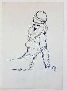 Tanino Liberatore - Illustr. Origin. "Grace Jones" - Loose page | Catawiki