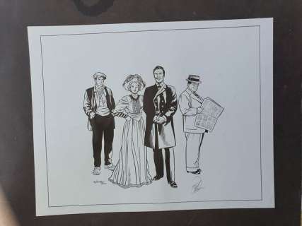 Vallès, Francis - Couverture originale - Les maitres de l’orge intégrale T1 - (2000) | Catawiki