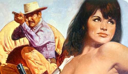 Lassiter - Sanjulian original Art Cover Erotic Western Bastei - only | Catawiki