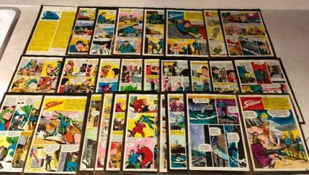 THE SHADOW #6 comic ART color guides RARE 27 PAGE SET SHIWAN KHAN 1965 CRANSTON | eBay US (Buy It Now)