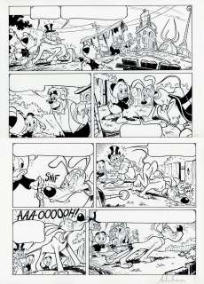 Andrea Ferraris | Dov’è finito Paperino? p.9 (Topolino n.2794 del 2009) | Tavole Originali