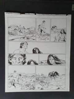 Bouncer T6 - Planche originale (p.32) - La veuve noire - (2008) | Catawiki