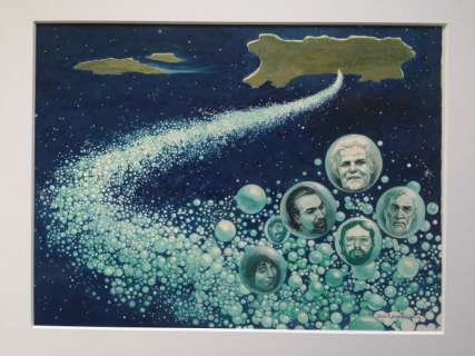 Lawrence, Don - Original color drawing - Cover - Convention Lawrence and Lodewijk - (1989) | Catawiki