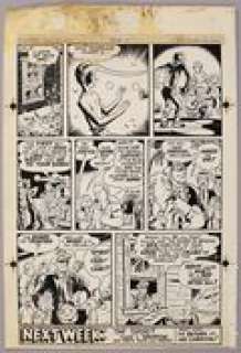 Original Art: Spirit Weekly Story Page 7 (of 7) by Will Eisner, August 27th, 1950 | mycomicshop.com