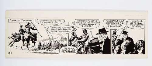 Garth: The Angels of Hells Gap (1975) original artwork drawn and… | Comic Book Auctions ltd