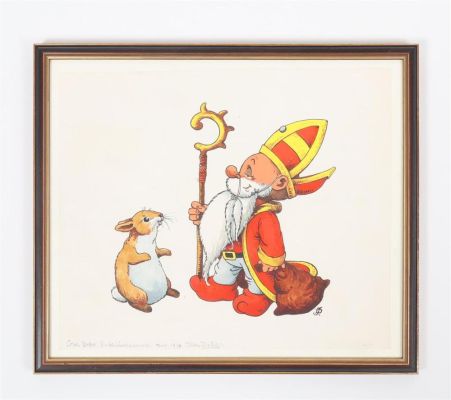 Lot 960 - DULIEU, JEAN (1921-2006). PAULUS AS SINTERKLAAS | Zwiggelaar Auctions