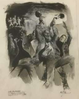 Follet, René - Dessin original Bob Morane - Les marais d’Ananké - (2019) | Catawiki