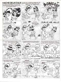 Devos | Génial Olivier, planche n°1 Ã  l’encre de Chine … | Banque Dessinée