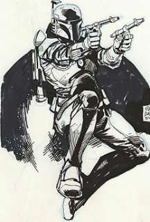 The Mandalorian (Star Wars) - Original Drawing - Bachs, Ramon - Original Art