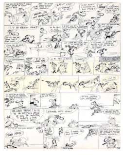 Reiser | La Viande a moitié prix. Encre de Chine sur carton pour une planche | Tessier Sarrou