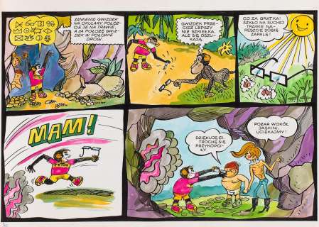 Henryk Jerzy Chmielewski (1923 - 2021) | Henryk Jerzy Chmielewski | "Tytus, Romek i A’Tomek", Księga X, plansza nr 30, 1991 | Desa Unicum