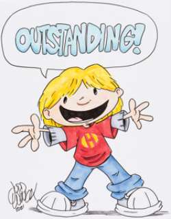 Judd Winick - Hilo Illustration Original Art (2021)....