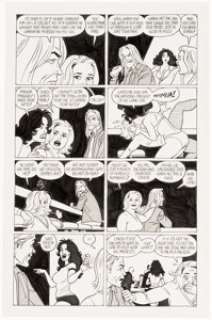 Hernandez, Jaime | Jaime Hernandez Love and Rockets V2#8 Story Page 6 Maggie and Vivian Original Art (Fantagraphics, 2003).... | Heritage