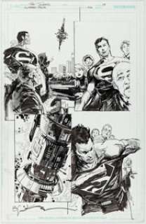 Jurgens, Dan | Dan Jurgens and Bill Sienkiewicz Superman Annual #3 Story Page 33 Original Art (DC, 2016).... | Heritage