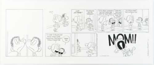 Rick Kirkman And Jerry Scott | Baby Blues Sunday Comic Strip Original Art dated 7-29-07 (King Features Syndicate, 2007). | Heritage