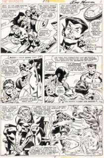 Frank Robbins and Frank Springer The Invaders #23 Story Page 2 Original Art (Marvel, 1977). | Heritage