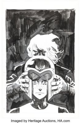 Michael Walsh X-Men: Worst X-Man Ever #4 Cover Original Art (Marvel, 2016). | Heritage