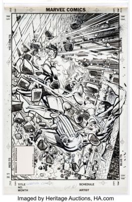 Klaus Janson Sabretooth Classic #11 Cover Original Art (Marvel, 1995). | Heritage