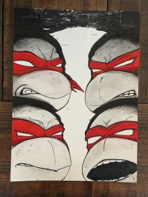 TMNT COLOR CLASSICS #1 PMC40 SPECIAL EDITION Original Cover Art by Vero Stewart | eBay US (Buy It Now)