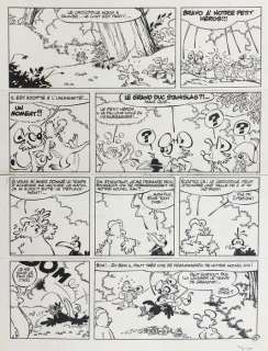 Dupa - Planche originale - Chlorophylle T12 - Panique au petit bois ! - (194) | Catawiki