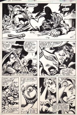 Gene Colan | Dr. Strange #44 p.28 | Tavole Originali