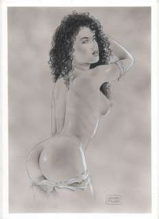 Pin Up - G. De Luca - illustrazione originale - Loose page | Catawiki