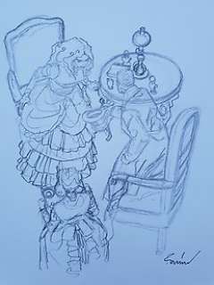 Bonin, Cyril - Crayonné original - Fog T8 - Au nom du fils - (2007)