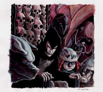 Charles Paul (C.P.) Wilson Iii - the stuff of legend: a call to arms cover painting