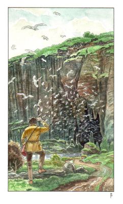 Federico Penco | Caverna di Cruachan | Tavole Originali