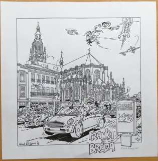 Franka - Originele tekening: Franka in Breda - (2019) | Catawiki
