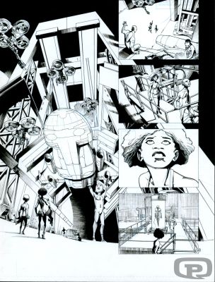 Olivier Vatine | Niourk Volume 3, Page 39 - Original Art by Olivier Vatine | Pulp’s Art