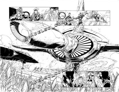 Adelso Corona - X-Men Legends #1 Pages28-29