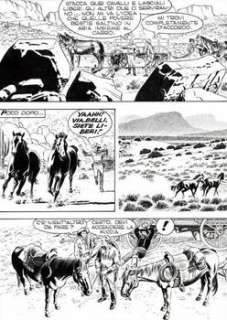 TAVOLA ORIGINALE TAVOLA ORIGINALE CIVITELLI L’uomo venuto dal fiume n. 68 - (2000) - Tex #476 | Casa del Fumetto