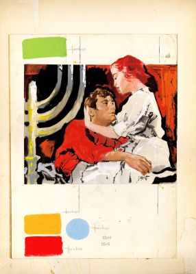 Mario Tempesti | Varsavia (Sholem Asch, Pavone Mondadori) | Tavole Originali